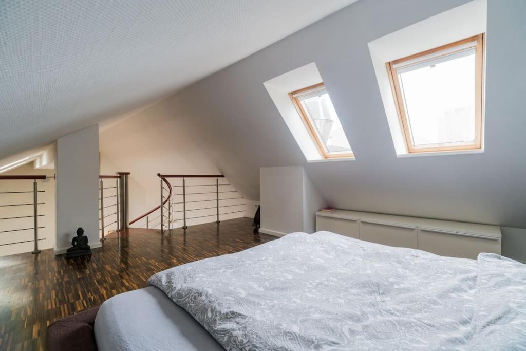 Ruhige Dachwohnung Mit Terrasse Berlin Mitte - Spacious Modern Rooftop Loft In Berlin Mitte Zewnętrze zdjęcie