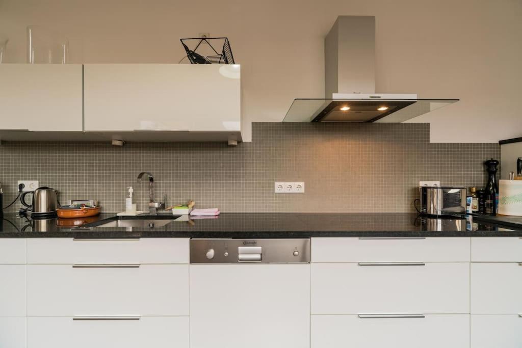 Ruhige Dachwohnung Mit Terrasse Berlin Mitte - Spacious Modern Rooftop Loft In Berlin Mitte Zewnętrze zdjęcie